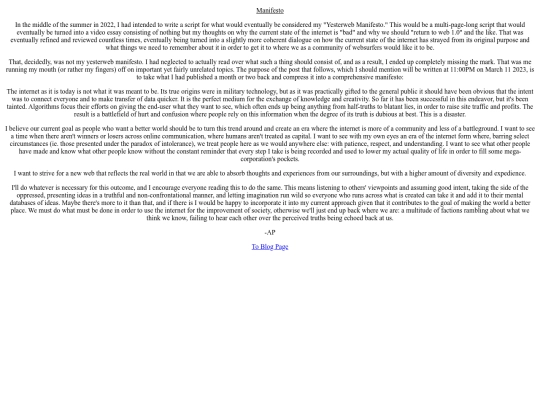 pages/blog-posts/yesterweb_manifesto screenshot