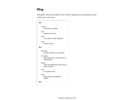 blog screenshot
