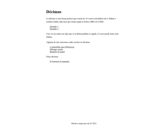 poesia/decimas screenshot