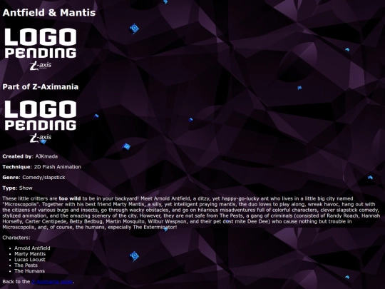 shows/zaximania/antfieldandmantis screenshot