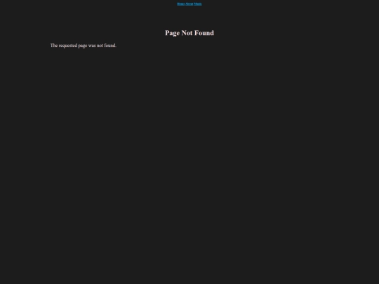 not_found screenshot