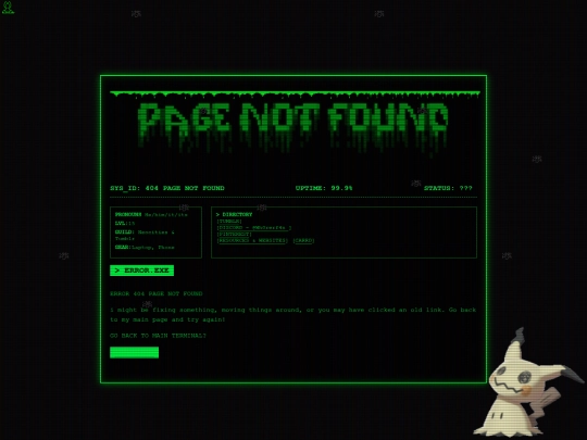 not_found screenshot