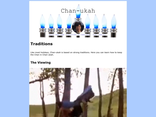 traditions screenshot