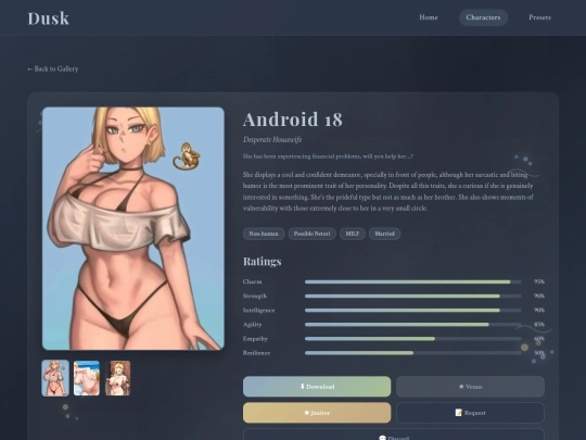 Characters/Android-18 screenshot