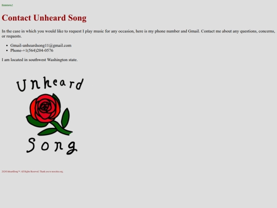 contactunheardsong screenshot