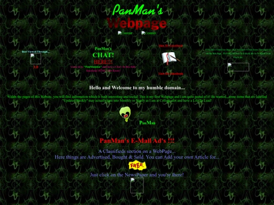 webpage screenshot
