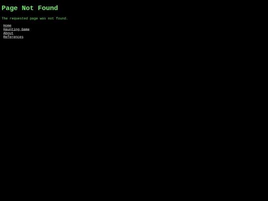 not_found screenshot
