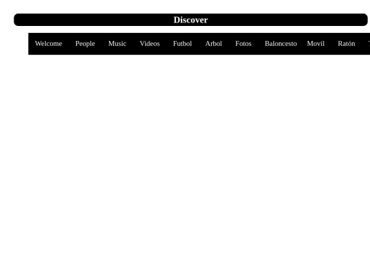 menu horizontal screenshot
