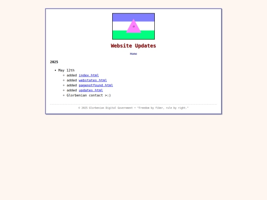 updates screenshot