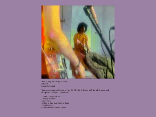 discography/howtosingyourbabytosleep screenshot