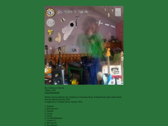 discography/ikegoldmanisrealin screenshot
