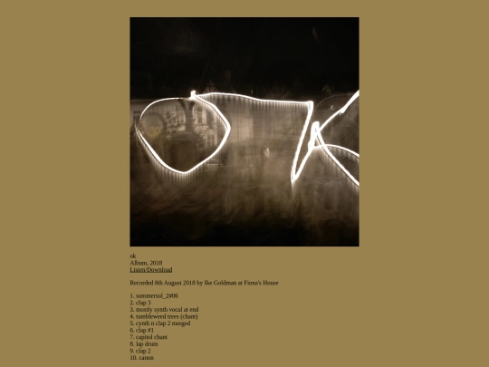 discography/ok screenshot