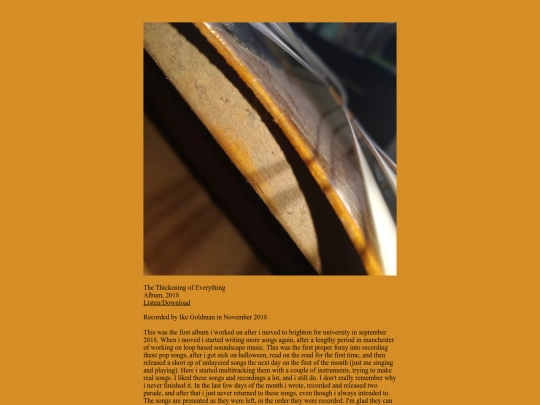 discography/thickeningofeverything screenshot