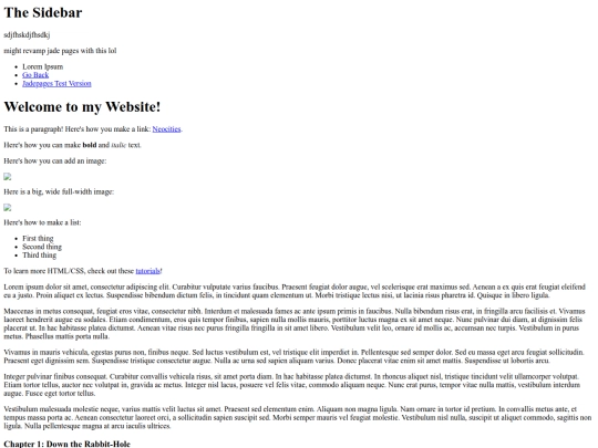 index screenshot