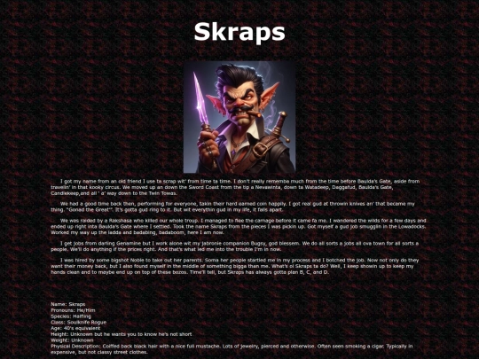 Skraps screenshot