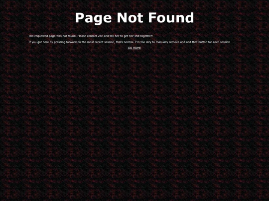 not_found screenshot