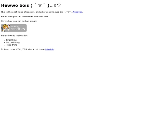index screenshot