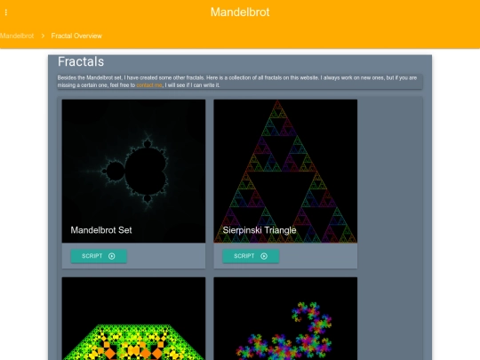 fractalOverview screenshot