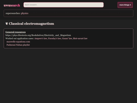 classical_electromagnetism screenshot