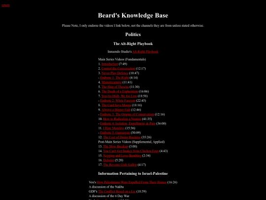 Knowledge screenshot