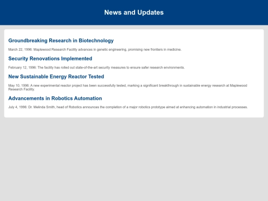 news screenshot