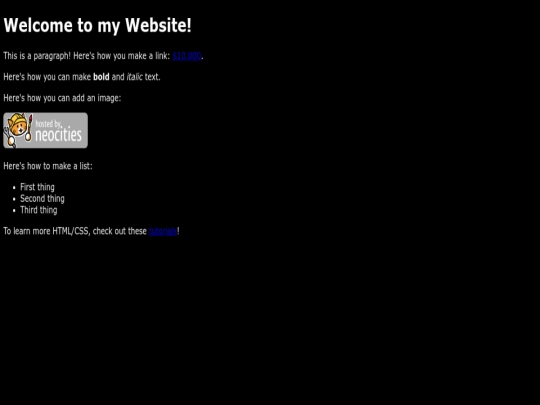 index screenshot