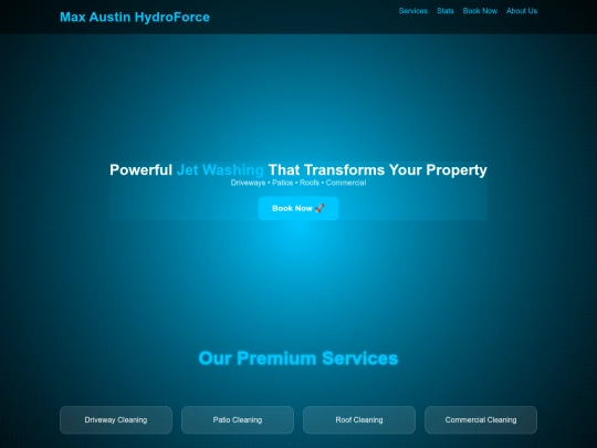 persenal website screenshot