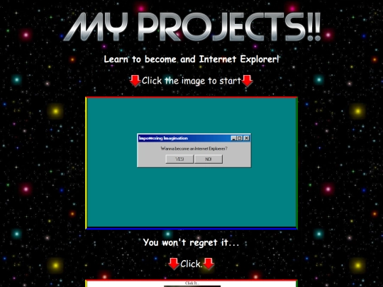 MYPROJECTS screenshot