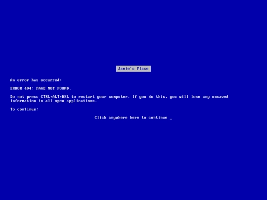 not_found screenshot