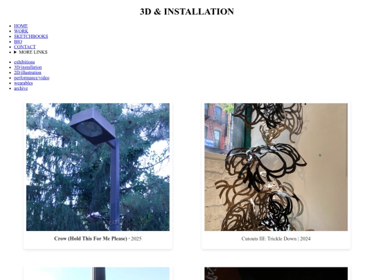 3Dinstallation screenshot