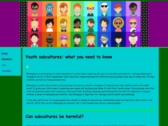 info screenshot