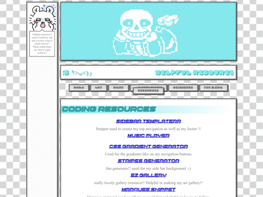 resources screenshot