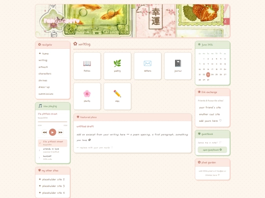 writing screenshot