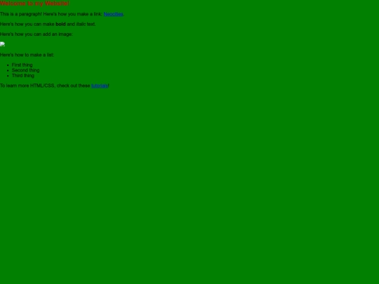 W screenshot
