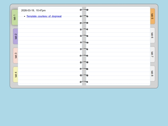 index screenshot