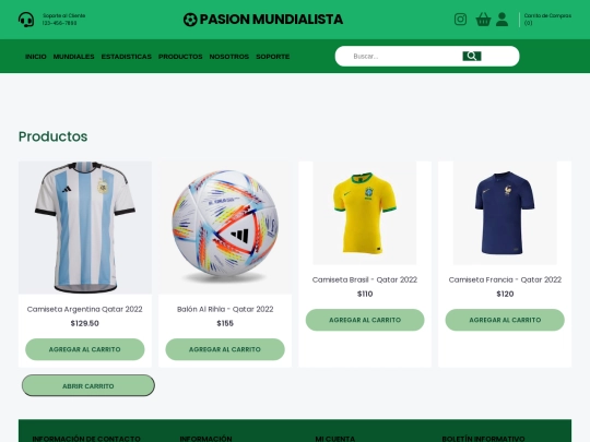 productos screenshot