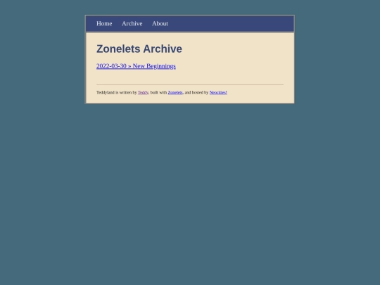 archive screenshot
