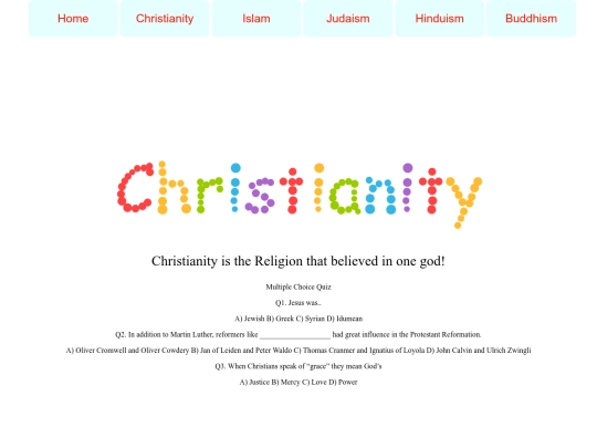 Christianity screenshot