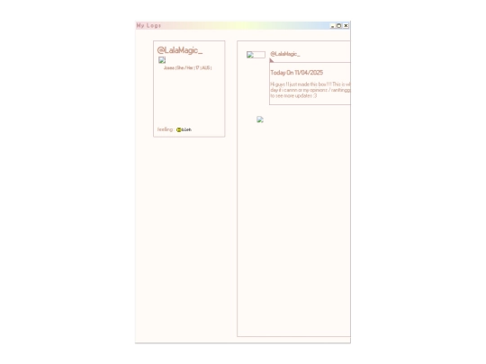 logs screenshot