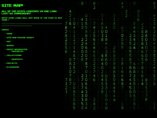 sitemap screenshot