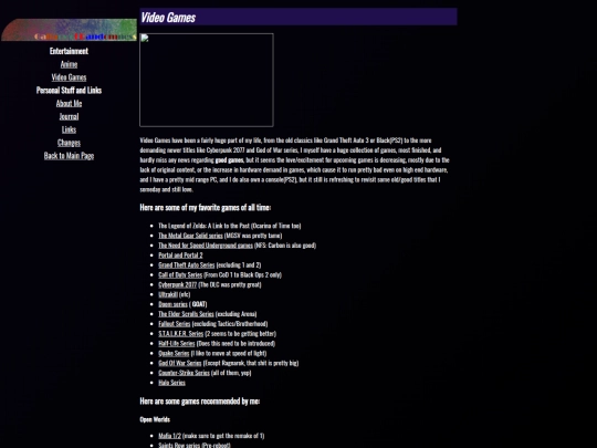 games screenshot