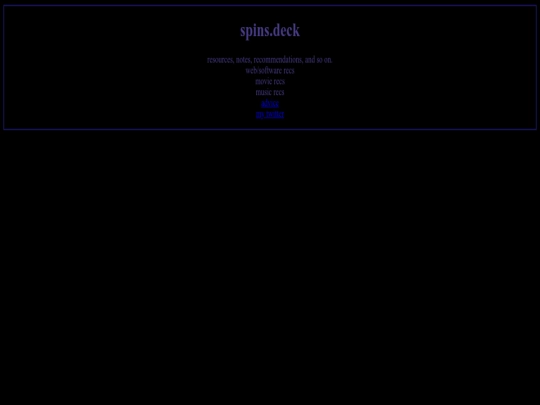 index screenshot