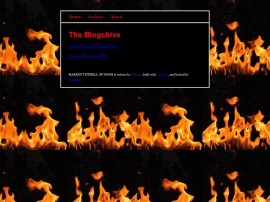 archive screenshot