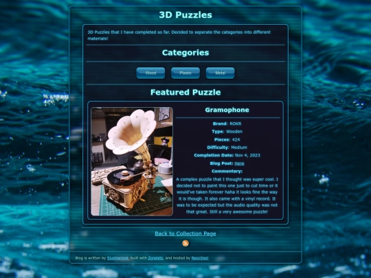 collections/3D-puzzles screenshot