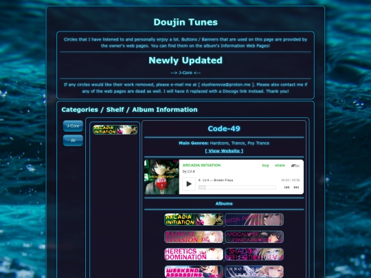 collections/doujin-tunes screenshot