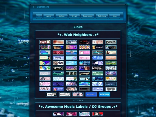 links screenshot
