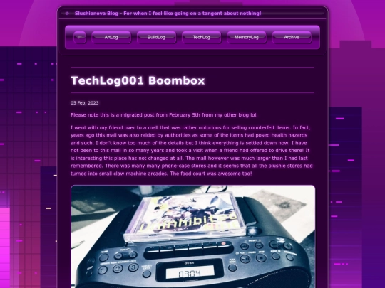 posts/2023-02-05-TechLog001-Boombox screenshot