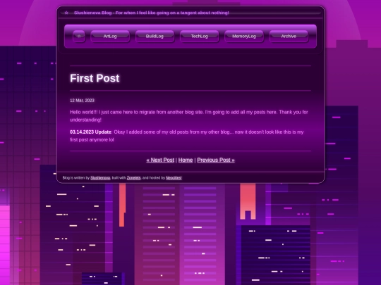 posts/2023-03-12-First-Post screenshot