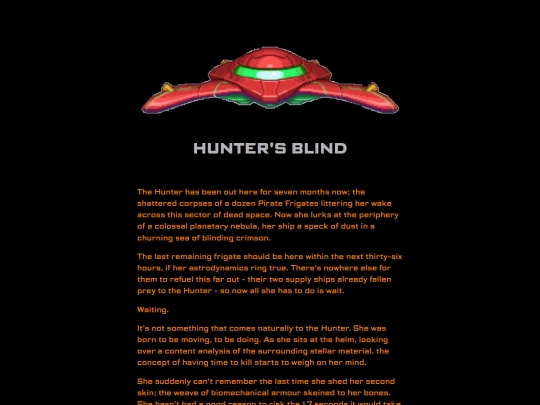 posts/Hunter's Blind screenshot