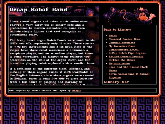 Library/Robot-Organs screenshot